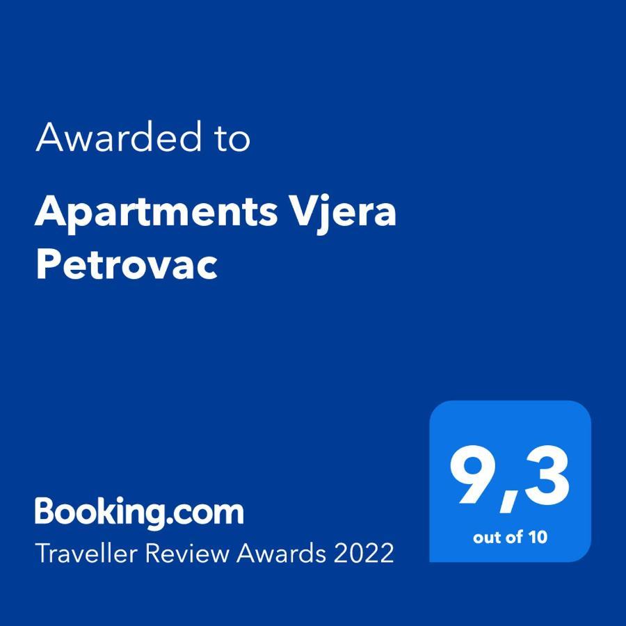 Apartments Vjera Petrovac Exteriör bild